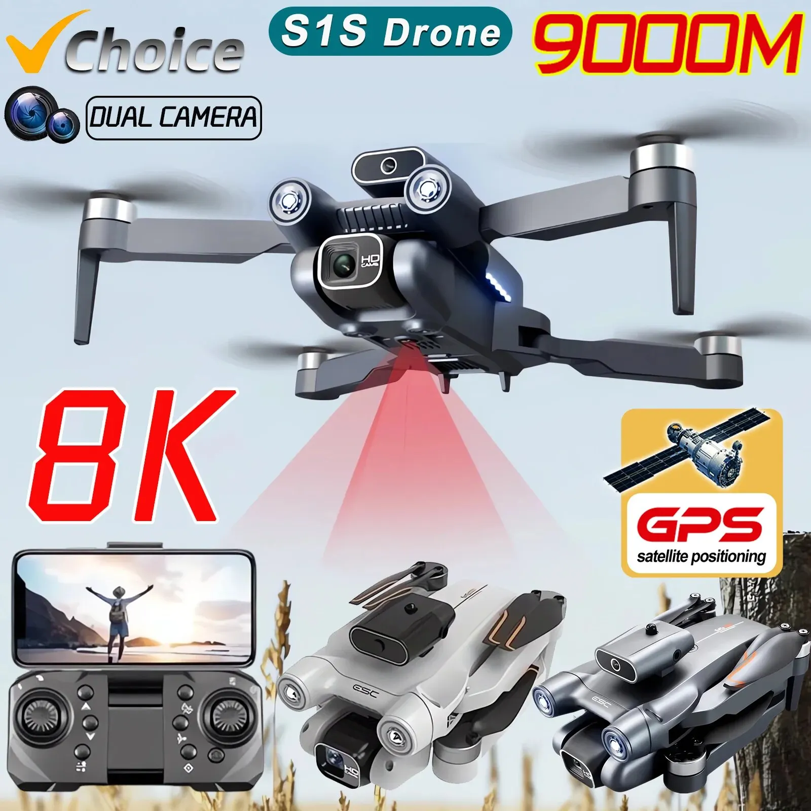 Drone Gimbal Brushless - Dron con Motor sin escobillas profesional