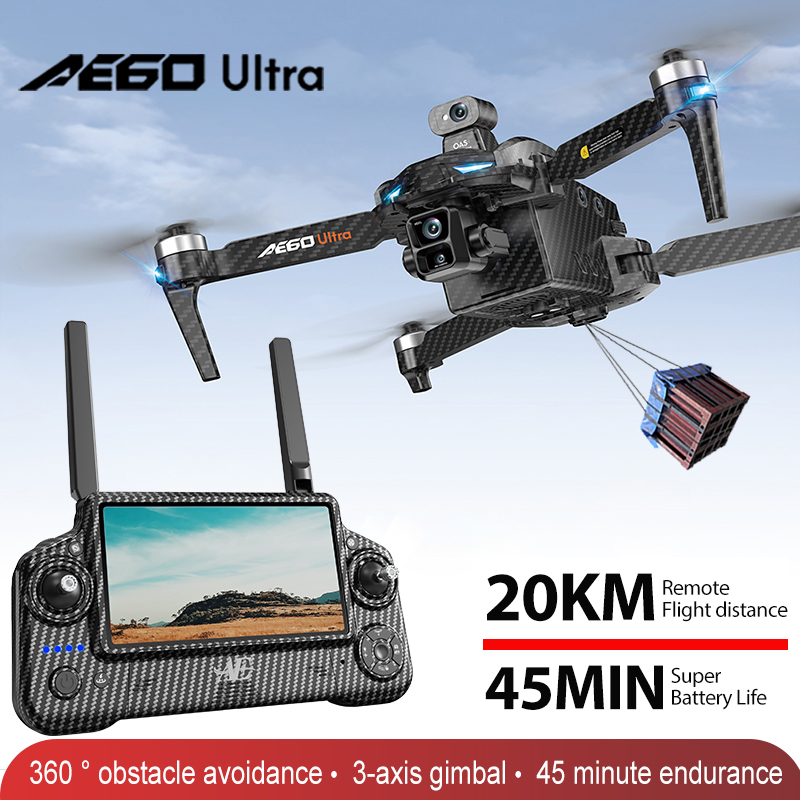 AE60 GPS Drone profesional 8K  - Drone Gimbal Brushless reseña y precio