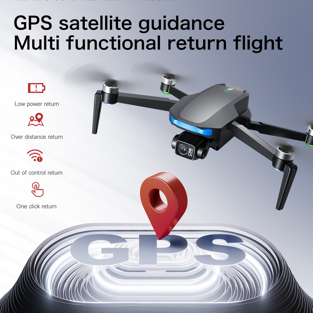 Nuevo Dron S-X1 MAX GPS 8K Pro - Drone Gimbal Brushless reseña y precio