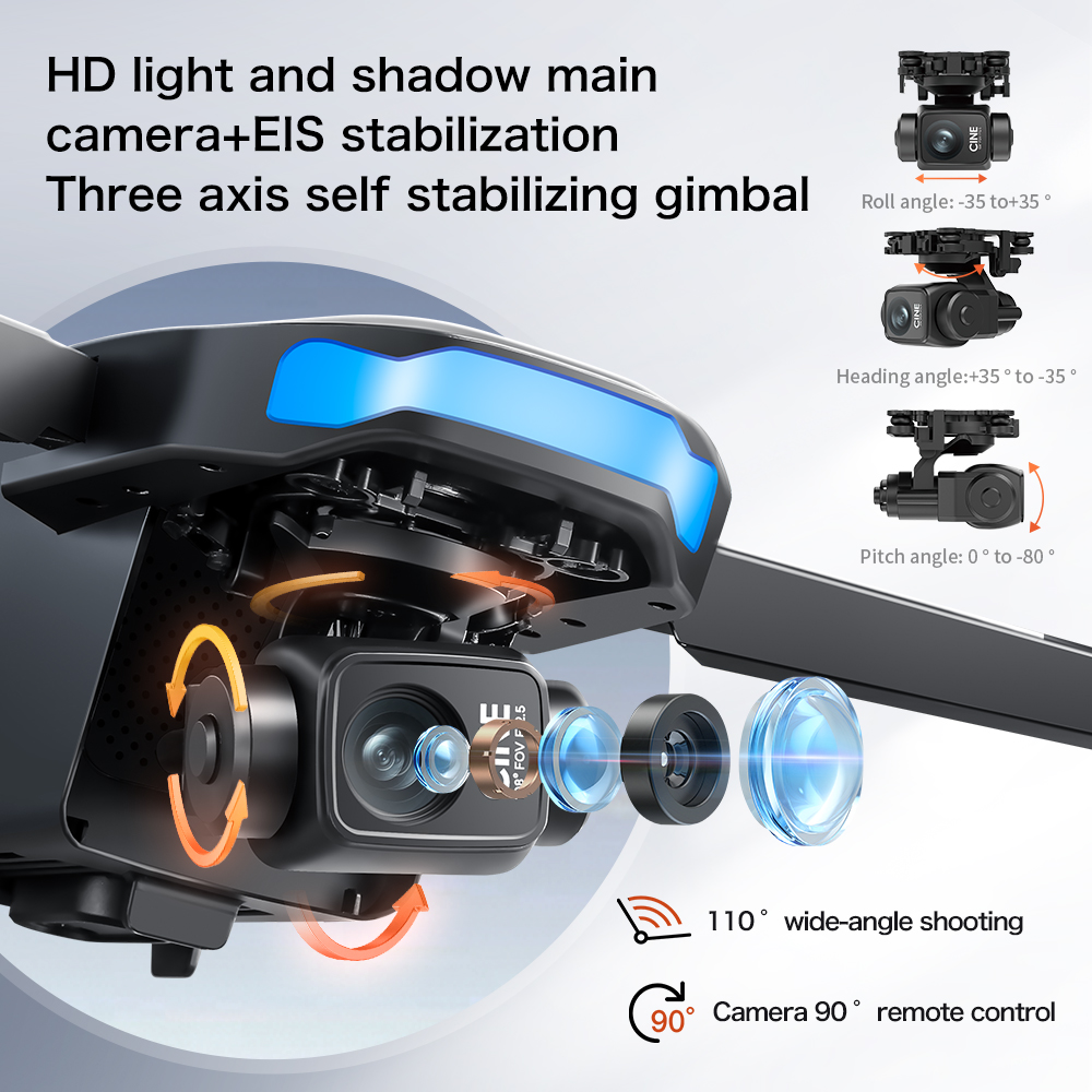 Nuevo Dron S-X1 MAX GPS 8K Pro - Drone Gimbal Brushless reseña y precio