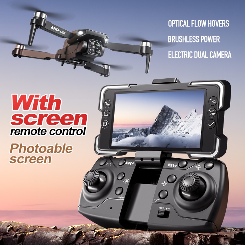 Dron con Cámara M10, Control R - Drone Gimbal Brushless reseña y precio
